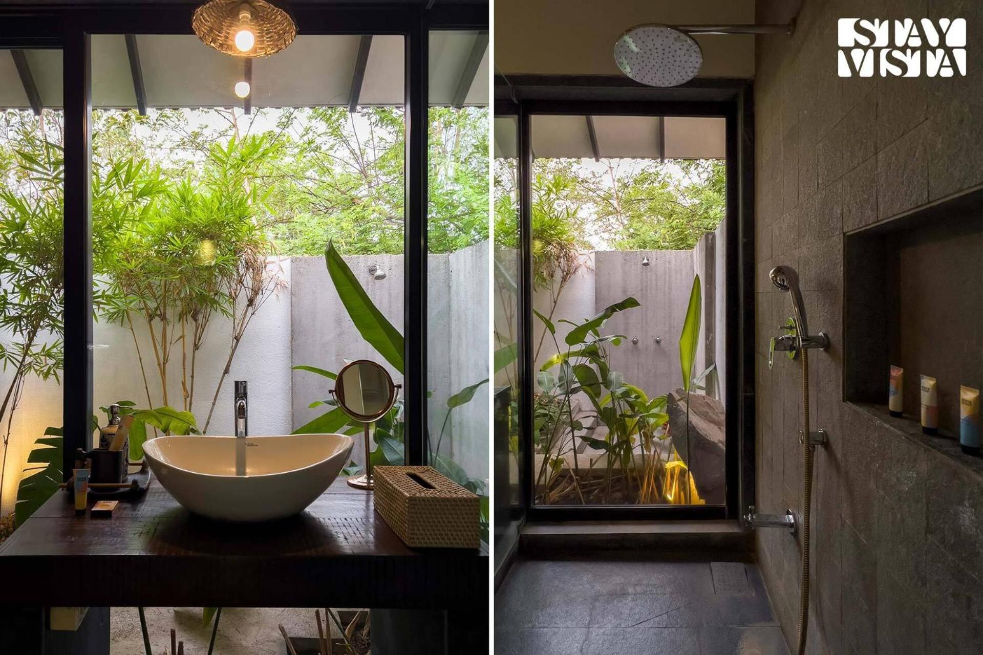 Wander Beyond By Stayvista - Featuring A Bali-Themed Abode And A Refreshing Swimming Pool Alībāg Zewnętrze zdjęcie